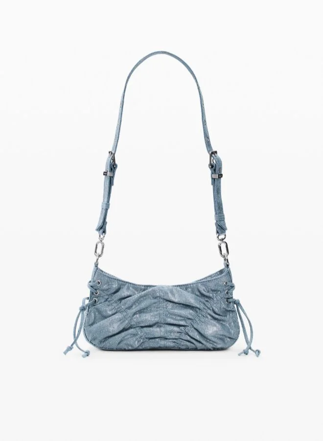 ديسيجوال حقيبة جينز صغيرة مجمعة